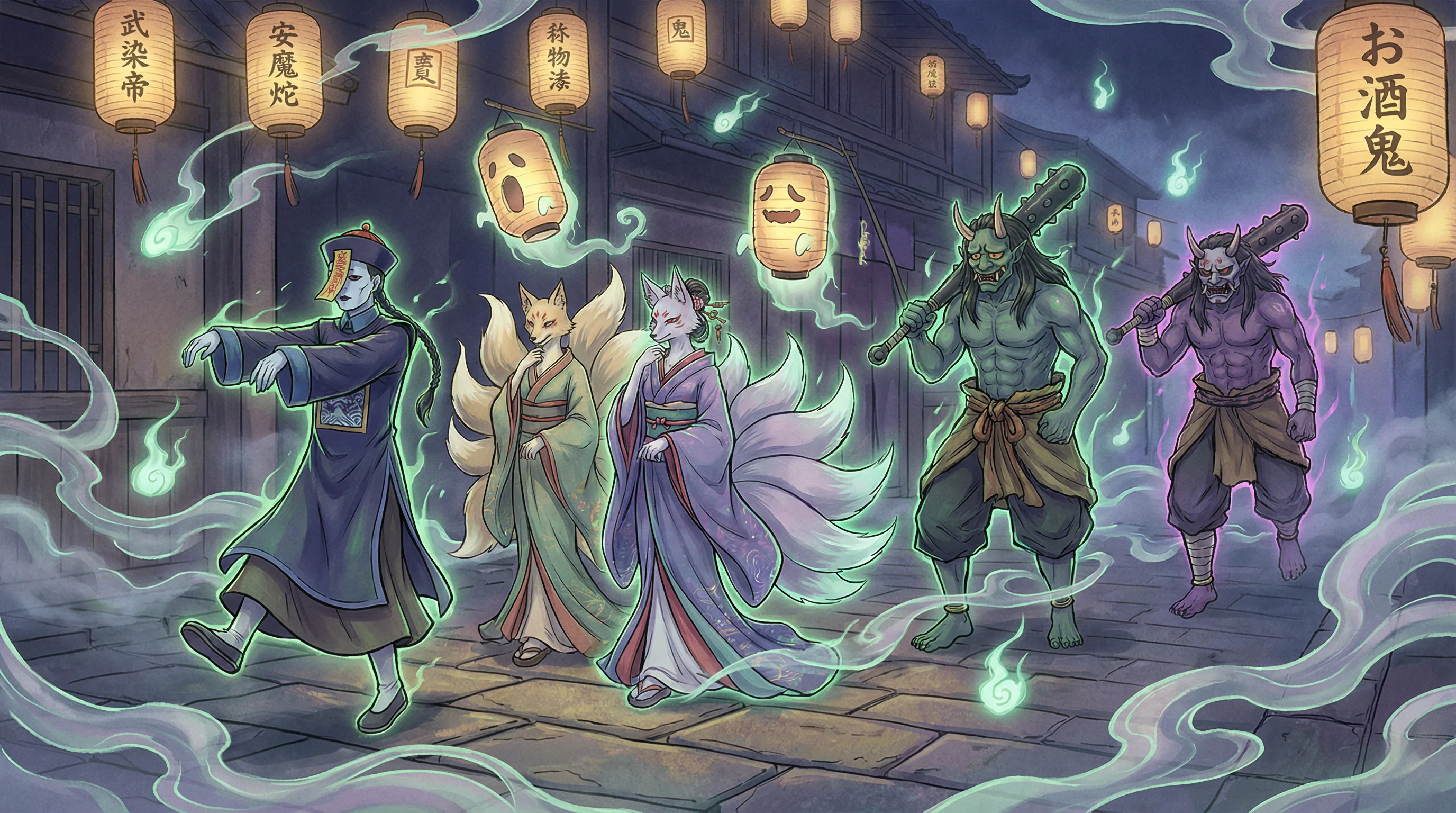 百鬼夜行 - 会进行夏眠的海洋生物是 中日鬼怪动漫